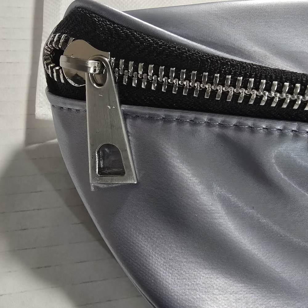 Versace Silver Belt Bag Travel Pouch Fanny Pack Crossbody Designer Unisex Bag - Picture 3 of 10